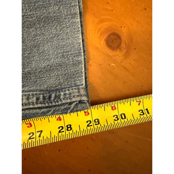 Free People We The Free Breezy Denim Pull On Wide Leg Jeans Size Large - Picture 11 of 11